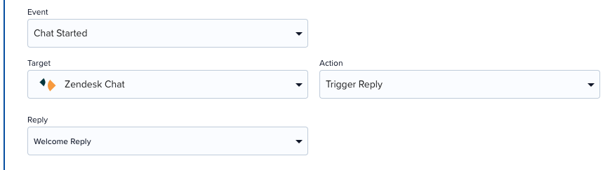 Zendesk chat triggers